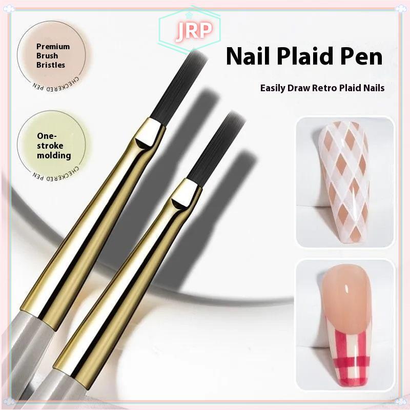 JRP 1 / 5 / 6 Cái Móng Tay Nghệ Thuật Bàn Chải Kiểm Tra Móng Tay Vẽ Tranh Dòng Bàn Chải Móng Tay Nghệ Thuật Dụng Cụ Tranh Acrylic Thiết Kế DIY Dụng Cụ Làm Móng Tay JRP