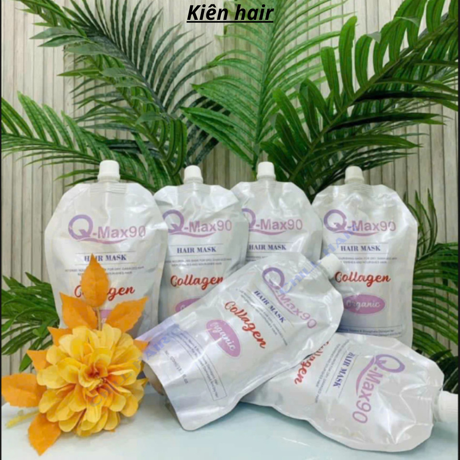 Ủ tóc Collagen Qmax90 phục hồi hư tổn giúp tóc chắc khỏe, mềm mượt ngay lần đầu sử dụng | Trunghair