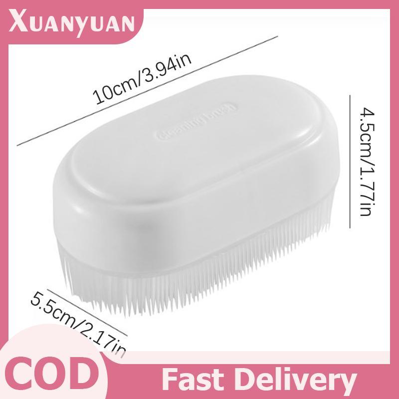 XUAN Quần Áo Chà Bàn Chải Đa Năng Giày Mềm Bàn Chải Hộ Gia Đình Tối Giản Bàn Chải Giặt Đồ Vệ Sinh VN