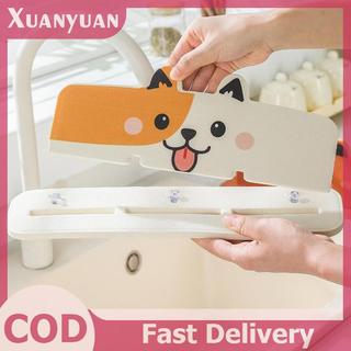 XUAN Silicone Bồn Rửa Chén Nước Bắn Bảo Vệ Chậu Rửa Chống Bắn Chặn Chống Thấm Nước Splatter Màn Hình Chống Nước Ban VN