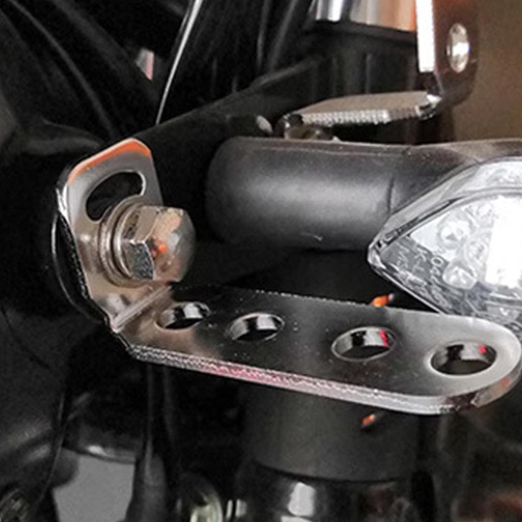 Motorcycle Expansion Seven-Shaped Bracket Motorcycle Fog Light Mounting Brackets Motorcycle Accessory Headlamp abrtedvn