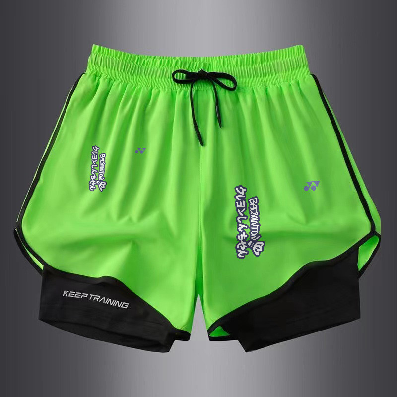 Quần short cầu lông nam nữ mùa hè YONEX thời trang mới 2025 có lớp lót chống đi bộ đường dài để tập bóng rổ, chạy bộ, đi xe đạp và Quần ngắn đi xe đạp