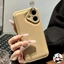 Ốp Điện Thoại 3D Bulge Cho iPhone 17 Air Pro Max 16 15 14 Plus 13 12 11 Pro Max 17ProMax 16ProMax Vỏ Chống Sốc Mềm Màu Trơn Đơn Giản Dễ Thương