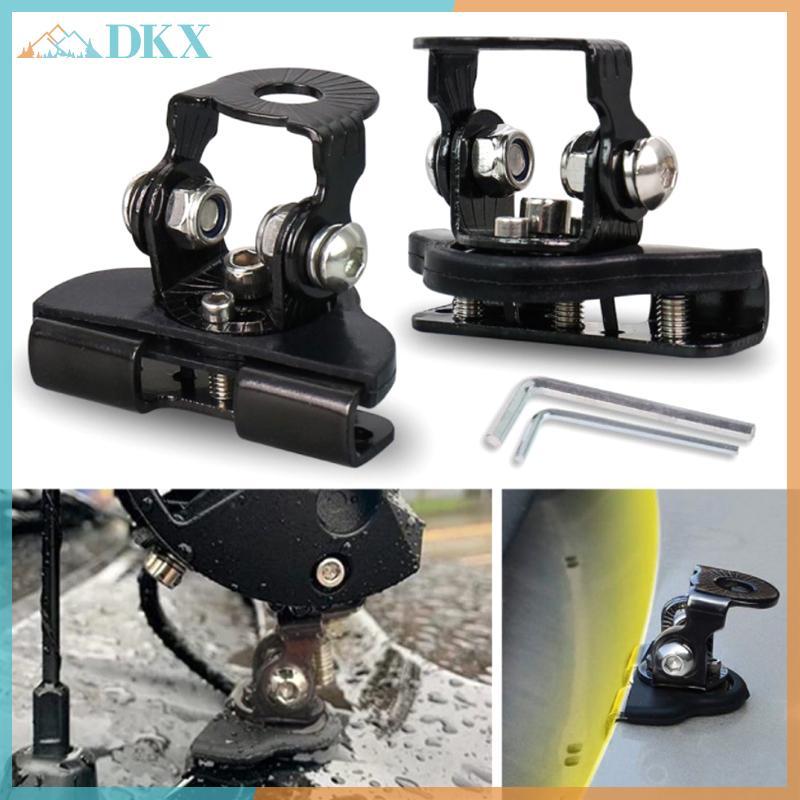 DKX 2 Chiếc Ô Tô Tự Động Hood LED Work Light Mount Bracket Holders A-Pillar SUV Cover Light Mounting Kẹp Đa Năng.