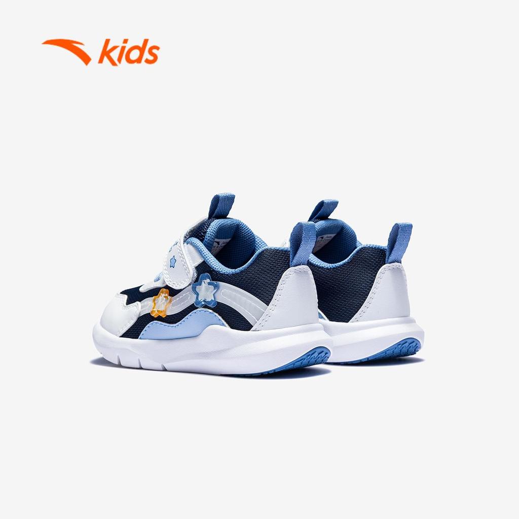 ANTA Kids Giày Tập Đi Thời Trang Bé trai 3125D0005 Size 22-27. Mềm Nhẹ, Hạn Chế Trơn Trượt, Bảo Vệ Bước Chân Đầu Đời