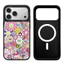 Gương Từ Tính INS Mặt Cười Hoa Ốp Lưng Điện Thoại IPhone 17 16 Pro Max 17Air 17 16 15 14 13 12 11 Vỏ Bảo Vệ Chống Sốc