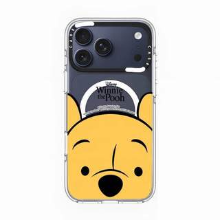 CASECASE X Winnie the Pooh Ốp điện thoại hút từ tính trong suốt cho iPhone 17 / 16 / 15 / 14 / 13 Pro Max | Ốp lưng Acrylic pha lê trong suốt có bao bì cao cấp