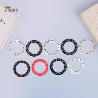 Mặt số ngày đồng hồ PlumHOUSE Phù hợp với phong trào NH34-NH35 Đen Trắng Đỏ Cam 3 chữ số 6 chữ số Cơ khí tự động Movt Ngày Mặt số bánh xe VN