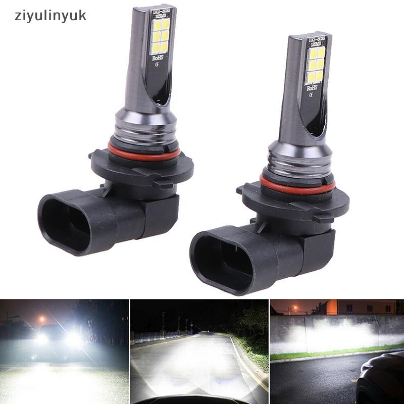 Ziyulinyuk 2 Chiếc 9005 9006 LED Hi-Low Beam Đèn Pha 100W 19000LM Đèn Sương Mù 6000K Trắng EN