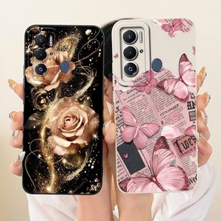 Dành Cho Tecno Pova Neo Vỏ LE6 LE6h Không Gian Hướng Dương Phổ Biến Kẹo Mềm Silicone TPU Ốp Lưng Cho Tecno PovaNeo Vỏ Điện Thoại