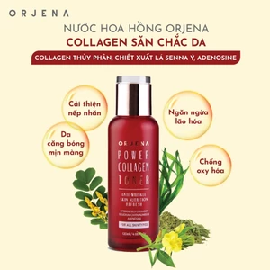 Nước hoa hồng Orjena Collagen săn chắc da nâng Cơ Dưỡng Ẩm 120ML