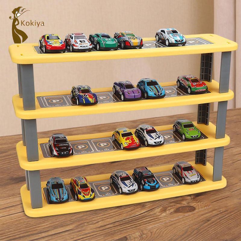 Đồ Chơi Xe Ô Tô Giá Để Đồ Cho Diecast Mô Hình Đỗ Xe Ô Tô Nhà Để Xe Sắp Xếp Đứng Mini Mô Hình Xe Hiển Thị Kệ Chất Lượng Chất Liệu PP Thích Hợp Cho Bộ Sưu Tập