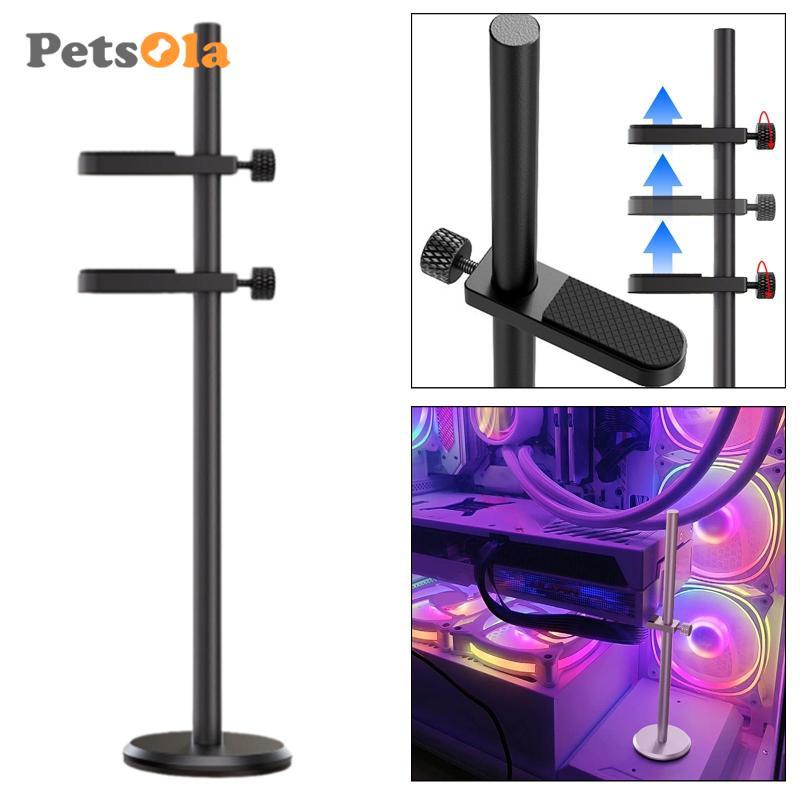 [PETSOLA] Card đồ họa Hỗ trợ Gpu, Card Video Sag Giá đỡ Phụ kiện máy tính Ổn định Chống Sag Hợp kim nhôm GPU đứng