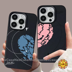 ốp iphone 12 pro max Cho 14 17 air 11 13 15 12 16 Pro Max XR X XS Max 16 7 8 15 Plus Trái tim hồng xanh Chống rơi