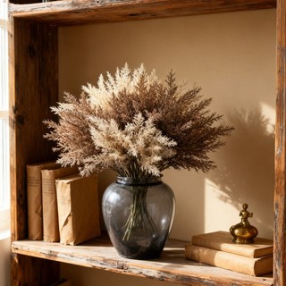 Cỏ Lau Khô Trang Trí Nhà Cửa Bó Sậy Nhân Tạo Decor Bình Hoa Vintage Phong Cách Hàn Quốc Hiện Đại Phụ Kiện Chụp Ảnh Studio Cành Cây Giả Cao 38cm Sang Trọng Bền Đẹp Quà Tặng Handmade DIY Không Rụng Lá Phòng Khách Ban Công Cafe Spa Thẩm Mỹ Viện Tiệc Cưới