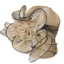 Mya Nữ Bowler Mũ Fascinator Bãi Biển Mùa Hè Organza Mũ Hoa Rộng Viền