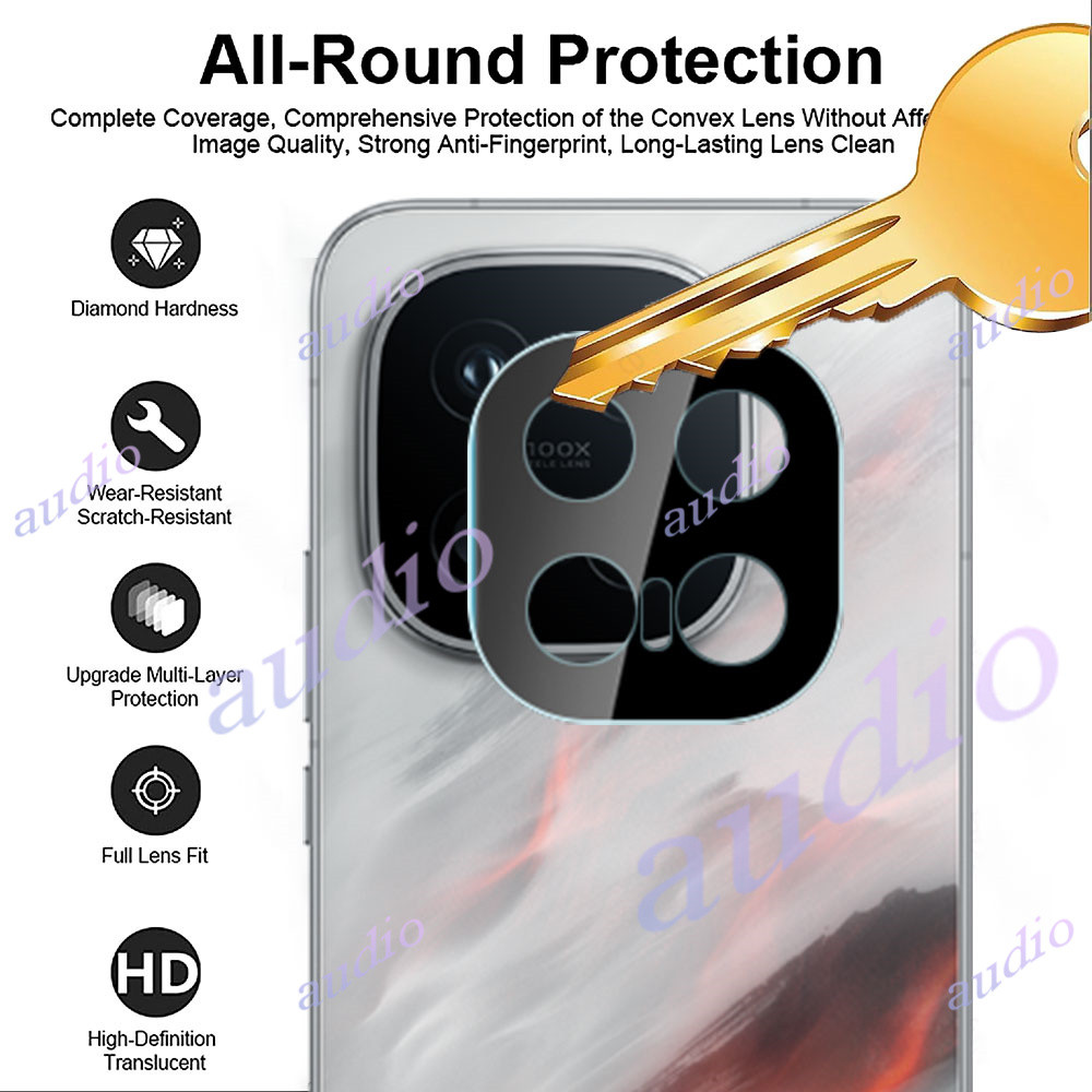 IQOO 15 5G 2025 Kính cường lực 3D cong bảo vệ ống kính camera, full cover, 1-3 chiếc
