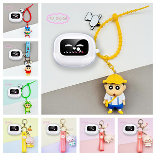 Dành Cho UGREEN LightBuds Magic / H6 Magic Tai Nghe Transpent Case Chống Thấm Nước Chống Sốc Mềm Bảo Vệ Tai Nghe Vỏ Mềm Tai Nghe Có Mặt Dây Chuyền Hoạt Hình