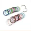 20pcs/Lot 30mm kim loại nướng sơn mở đầy màu sắc carrier sang trọng con trai mặt dây chuyền chuông khóa DIY phụ kiện trang trí vật liệu
