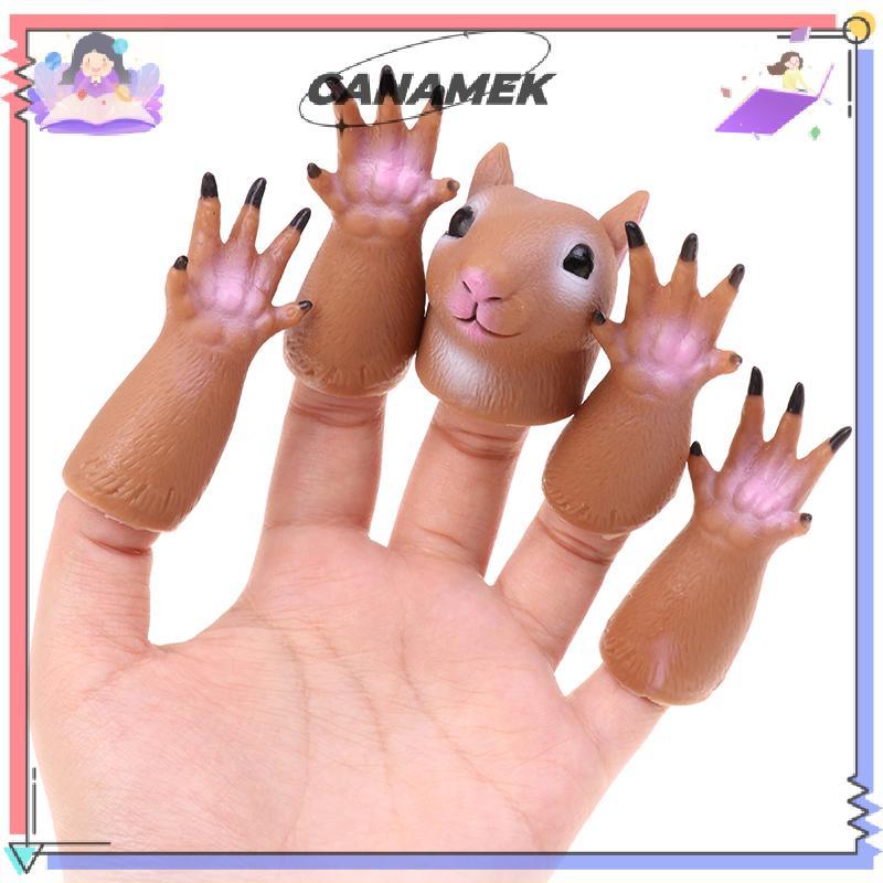 CANAMEK Sóc Ngón Tay Con Rối Tay Mới Lạ Đồ Chơi Cho Trẻ Em Tiệc Sinh Nhật Cosplay Đồ Chơi Quà Tặng CSF