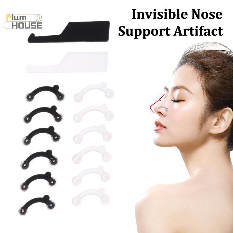 PlumHOUSE 3 Cái Làm Đẹp Mũi Corrector Massage Dụng Cụ Nâng Mũi Định Hình Kẹp Shaper Cầu Thẳng Đau 3 Kích Thước VN