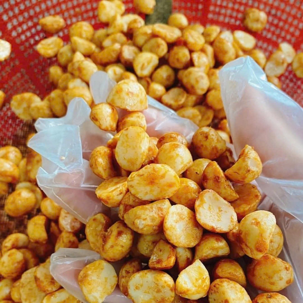 500grm Macca nướng mật ong Ngon vị lạ - Dinh Dưỡng Cao - Ngon Miệng