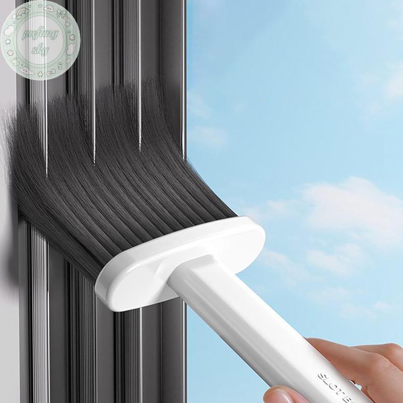 PUSKY Làm Sạch Nhà Bàn Chải Crevice Phòng Tắm Nhà Bếp Ngói Chết Đa Năng Cửa Sổ Crevice Cove Bàn Chải Bụi Dụng Cụ Làm Sạch VN