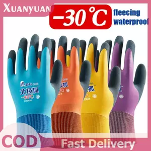 XUAN -30 Độ Bảo Quản Lạnh Chống Đóng Băng Unisex Bảo Vệ Lao Động Găng Tay Câu Cá Chống Lạnh Nhiệt Chống Gió Găng Tay Làm Việc VN