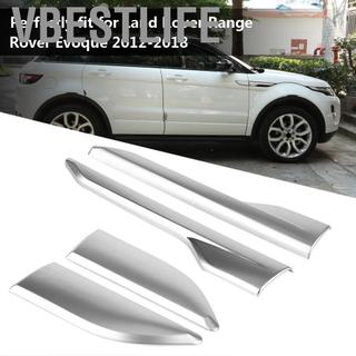 VBESTLIFE KIMISS 4 Cái Xe ABS Side Air Vent Outlet Cover Trim cho Evoque 2012-2018 (Màu đen)