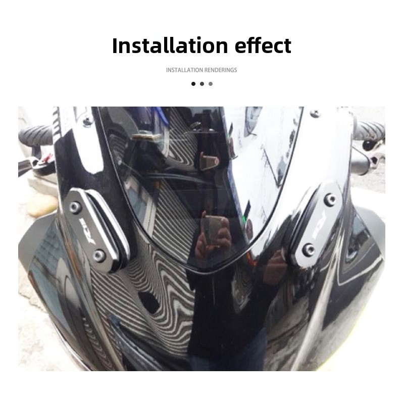 Dành Cho Xe YAMAHA YZF R15 V2 V3 V4 R15M Sửa Đổi CNC Nhôm Gương Lỗ Nắp Xe Máy Trang Trí Phụ Kiện