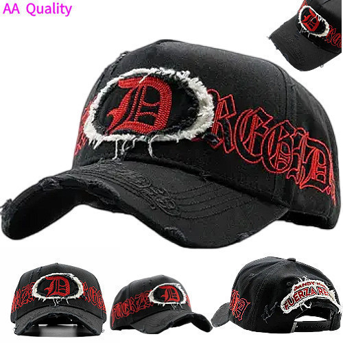 Mũ Gola Dandy màu đen cổ điển, thiết kế thêu đỏ - Hợp trend hip-hop - Vành mũ điều chỉnh được