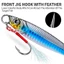 MỘT Jig Mồi 13g 30g 60g Cứng Nhanh Chìm Jigging Mồi Câu Cá Nước Mặn
