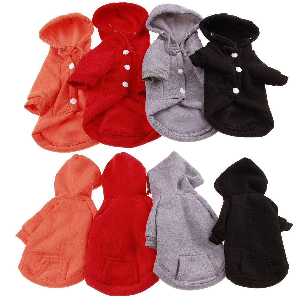 【Ready Stock】 Pet Dog Clothes Teddy VIP Dog Pet Supplies with Pocket Autumn and Winter Clothes Trench Coat Dog Clothing LKlw