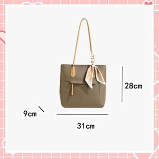 Túi tote công sở túi xách nữ đẹp đi làm đi chơi sang chảnh da sần kèm khăn lụa K322