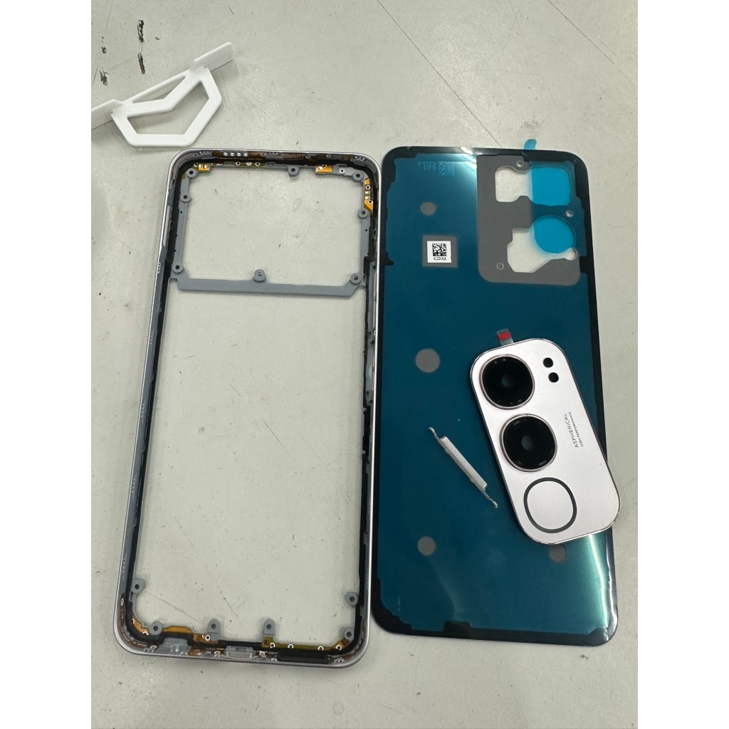 vỏ vivo y19s màu bạc