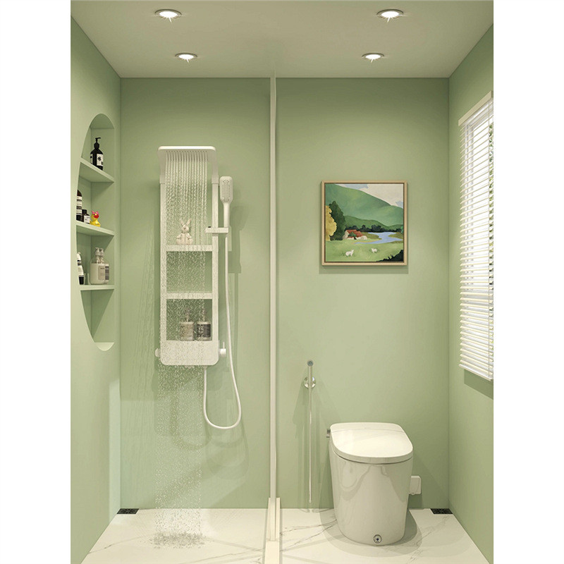 Retro Đơn Giản Phòng Tắm Vệ Sinh Dán Tường Tự Dính Chống Thấm Nước Chống Ẩm Giấy Dán Tường Vệ Sinh Ngói Đổi Màu Miếng Dán Vệ Sinh