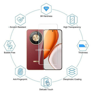 Kính cường lực phía trước 2 trong 1 9H Clear HD cho Honor X9D X 9D X9C X9B HonorX9C 4G 5G Full Cover Keo bảo vệ màn hình máy ảnh trong suốt Phim bảo vệ ống kính phía sau cho HonorX9d 2025