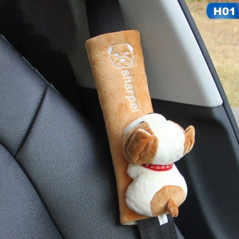Cartoon Animal Car Belt Shoulder Cover Car Seat Belts Universal Shoulder Pad Accessory
