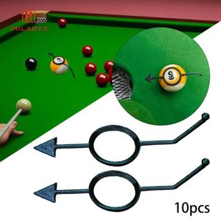 HILABEE - 10 cái hỗ trợ bắn bi-a có hướng dẫn thị giác, phù hợp cho người chơi trung cấp và trẻ em
