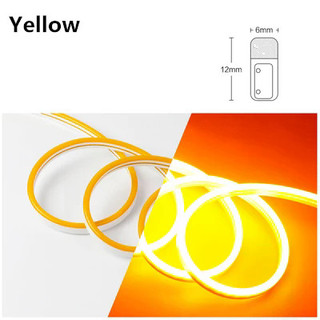 Led Neon Dải Ánh Sáng Dây Nẹp Flex Băng Silicon Thanh Chống Thấm Nước DIY Ký Hiệu Đỏ Xanh Xanh Vàng Hồng Trắng Ấm Trắng Đá Trắng