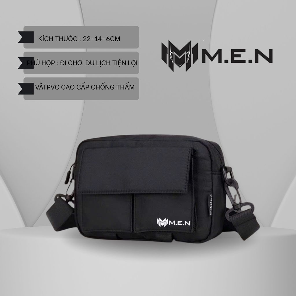 Túi đeo ngực unisex Coolbag men đen ngầu M.Đ [DEAL HOT]