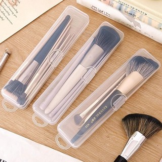 1 / 3 Hộp đựng cọ trang điểm di động - S / M / L Đồ lặt vặt trong suốt Contaniners Nhà tổ chức tại nhà