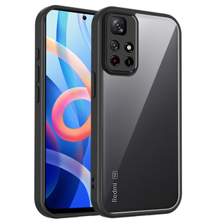 Dành cho Redmi Note 11s 5G / Note 11 Pro 4G / 5G Ốp điện thoại cứng trong suốt Khung silicon mềm Chống rơi Vỏ mỏng chống sốc