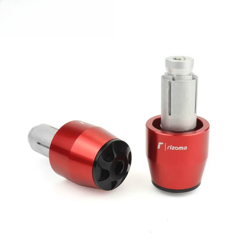 Dành Cho Xe YAMAHA YZF-R1 R3 R6 R15 R25 FZ1 MT07 MT09 XJR CNC Nhôm Tay Lái Thanh Cuối Trọng Lượng Kẹp Mũ Cân Bằng Cắm Phụ Kiện Xe Máy