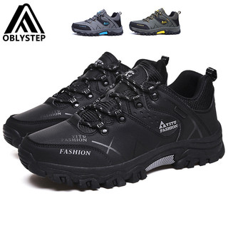 Giày chạy bộ nam size 39-46, màu đen, chống trượt và mài mòn, miễn phí vận chuyển