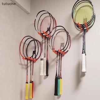 Tutu Treo Tường Vợt Giá Đỡ Vợt Tennis Vợt Cầu Lông Giá Đỡ Treo Tường Sóng Móc Lưu Trữ Giữ Nhiều Vợt Giá VN