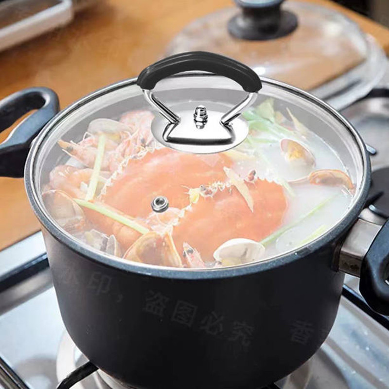 1 / 2 / 3 Cái Thay Thế Tay Cầm Nắp Nồi Đa Năng / Tay Cầm Silicon Chống Bỏng Cho Chảo