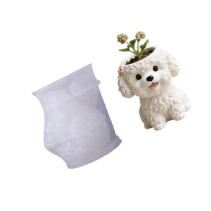 XGB Succulent Planter Khuôn Silicon Đúc Bê Tông Chậu Hoa Khuôn Dễ Dàng Demold Handmade Khuôn Trang Trí Nhà Cửa