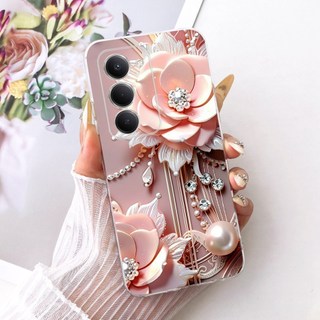 Dành Cho Xiaomi Redmi 15 4G 5G Note 15R Vỏ Tranh Hoa Thanh Lịch Mới Redmi15 Note15R Vỏ Điện Thoại TPU Silicon Mềm