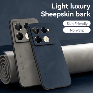 Ốp lưng Infinix Note 40 Pro Plus 5G Vỏ da cừu sang trọng cho Infinix Note 40 Pro 5G Vỏ điện thoại